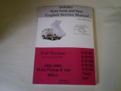 Daihatsu Hijet English Service Manual Shop Repair Manual S82 S83 S110